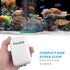 PULACO Dual Outlet Aquarium Air Pump, Quiet Oxygen Pump with Accessories for 10 to 100 Gallon Tanks