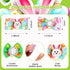 Waydress 40 Pieces Easter Dog Bows Rabbit Bunny Egg Hair Bowknot Pet Easter Bows with Rubber Bands Puppy Easter Rhinestone Bows Handmade Dog Easter Grooming Accessories for Easter Pet Supplies