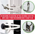 Bright White Cat Door Holder Latch - Fast Install Flex Latch Strap, Keeps Dogs Out of Litter & Food