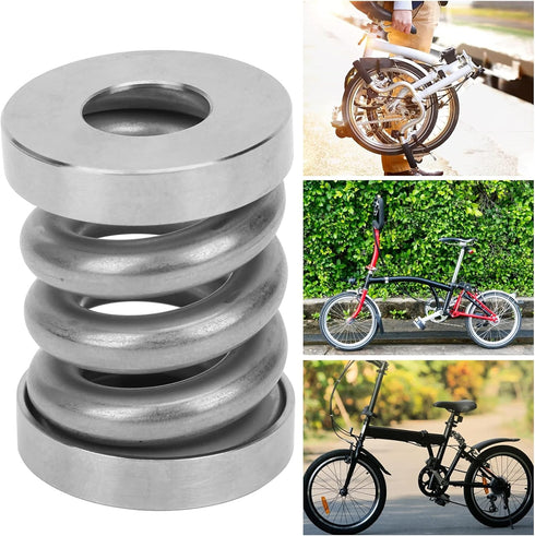 Rear Shock Spring - Cycling Coil Spring Alloy Shock Absorber for Bike Modified Accessory