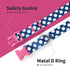 Mile High Life Nylon Puppy Dog Collar with Cute Patterns, Lightweight Collar for Small/Medium/Large Dogs