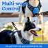 rabbitgoo Dog Harness Medium Sized, No Pull Vest Harness with 3 Buckles, Adjustable Soft Padded with Control Handle,