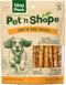 Pet 'n Shape Chik 'n Hide Twists Chicken Wrapped Rawhide Natural Dog