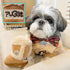 Haute Diggity Dog Pugg Boot, Plush Designer Dog Toys with Interactive Squeaker, Machine-Washable, One Size