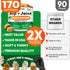 170 Hemp Hip and Joint Supplement for Dogs - Glucosamine for Dogs - Mobility Support Chews - Advanced Joint Pain Relief