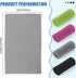 NUOYEE 4 Pack (Multicolor-03) Cooling Towel for Neck and Face,Ice Towel for Hiking Camping Riding Tennis Yoga Fitness