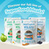 healthybud Raw Dog Food - Freeze Dried Turkey Patties, Grain Free Puppy Food, Human Grade, High Protein, Dehydrated