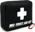 M2 150 BASICS Compact First Aid Kit, Pieces, Portable Emergency Kit with Carry Bag and Carabiner for Travel, Car