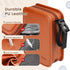 YOREPEK Golf Accessories Kit for Men, Leather Case Set with Balls, Tees, Divot Knife, Rangefinder