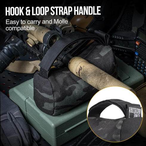 OneTigris Shooting Rest Bag, Pre-Filled Shooting Bench Rest Bags for Outdoor Shooting, Range, and Hunting