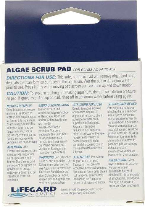 Lifegard Aquatics 3-Inch by 3-Inch Blue Algae Pad