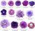 PET SHOW 12pcs Dog Collar Bows and Flowers for Girls Puppies Cats, Embellishment Decor for Small Medium Dogs