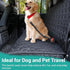 f150/Ram1500/Nissan Meginc Dog Car Seat Covers for Back Seat,Waterproof Pet Bench Seat Covers for Trucks Ford