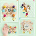 Mygeromon Bird Toys for Parakeets Interactive Spinning Bells Toy for Parrot Budgie Lovebird Cage Accessories