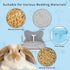 Shinycome Pet Bathroom for Large Canines Detachable Net Tray and Against Slip Base Compact Indoor Plan Training Pad