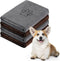 Chumia 4 Pack Extra Large Quick Drying Dog Towels, Absorbent Microfiber Pet Bath Towels (Gray, Coffee, 16 x 32 in)