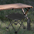 Aymzbd Camping Stool Recliner Foot Rest Fishing Seat Sturdy Compact Outdoor Folding Stool with Carry Bag for Hiking