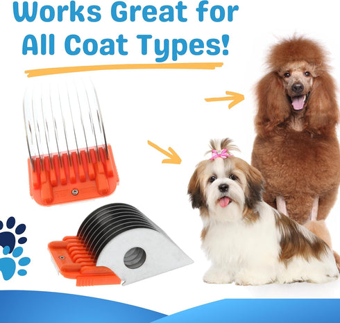 38MM - 1 1/2" Animal Clipper Guard Attachment - Not Compatible with 5-in-1 Blade for A5 Series Clippers