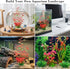 LIYAOLI 2 Pack Aquarium Artificial Plants Tall Realistic Fish Tank Plants Decor with Stable Base, Safe Soft Leaves