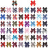 Segarty 50pcs Dog Bow Ties, Adjustable Bowtie Collars for Small Medium Dogs, Cute Neckties for Pet Grooming