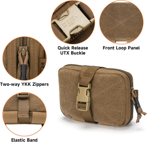 EXCELLENT ELITE SPANKER Tactical Molle Rip Away Ifak Pouch Utility First Aid Pouch Medical EMT Bag