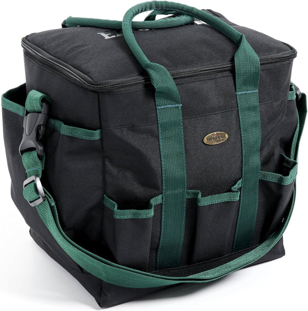 Shires Ezi-Groom Grooming Kit Bag Forest Green