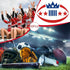 10 Pack Cooluckday Game Day Bracelets for Women Football Stackable Charm Sports Bracelets Game Day Friendship Jewelry
