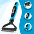 BOSHEL Dematting Comb for Dogs - Undercoat Rake Brush for Pets, Dematting Tool for Cats and Dogs