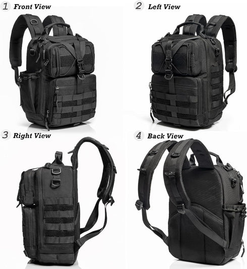 Backpack Daypack Pack NICGID Tactical Military Molle Army Assault Bug Out Bag Travel Fishing Hiking Trekking Rucksack
