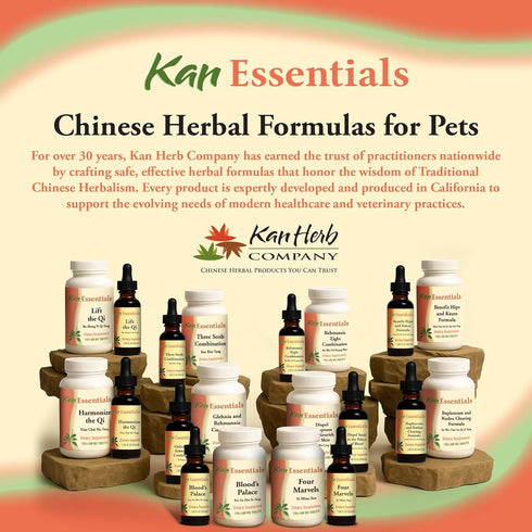 120 Kan Herb Company APR Nourishing Formula Traditional Chinese Herbal Blend for Dogs and Cats Supports Cooling