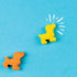 Plus Puffed Dog Treats with Prebiotics and Probiotics, Chicken & Cheddar Cheese, 24oz