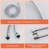 Dog Shower Attachment Set for Bathing, Hand Held Shower Head, Water Hose, and Shower Arm Diverter for Dog Washing