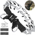 Prong Collar for Dogs - Adjustable Quick-Release Metal Buckle Pinch Collar, Stainless Steel Choker Collar (L/Neck Girth