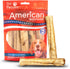 Pet Factory American Beefhide Dog Chew Treats, 5" Chip Rolls, Chicken Flavor, 8 Count/1 Pack