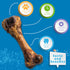 8" 4 Pack Jack&Pup Pork Femur Bones for Dogs, Big Bones for Large Dogs, Gourmet Ham Beef Bones for Agressive Chewers