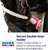 Scuba Choice Double Hose Holder Clip, Durable & Lightweight, Easy Snap-On Design for Tangle-Free Diving