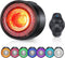 ONVIAN Colorful Bike Tail Light with Turn Signals, USB Rechargeable, 15 Light Modes, 7 Colors, Waterproof Cycling Safety