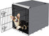 Dog Crate Cover for 30 Inch Wire Cages - Indoor Breathable Polyester Kennel Cover, Machine Wash & Dry, Double Door
