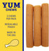 Himalayan Dog Chew Yak Cheese Dog Chews, Medium Density, Lactose Free & Grain Free, USA Made, Resealable Pouch with 3
