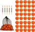 Bac-kitchen 40 Pack Foam Golf Practice Balls - Realistic Feel and Limited Flight