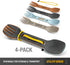 UCO Utility Spork 3-in-1 Combo Camping Utensil, 4-Pack