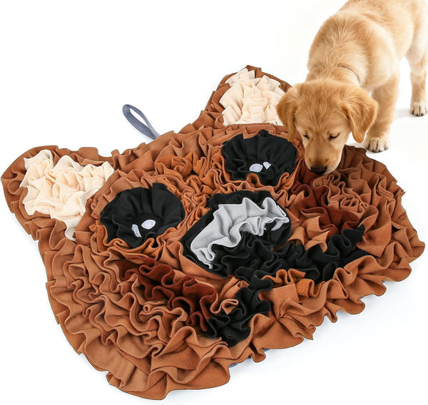 FVUUKOSIIT Snuffle Mat for Dogs, Interactive Dog Toys, Puppy Slow Feeder Mat, Mental