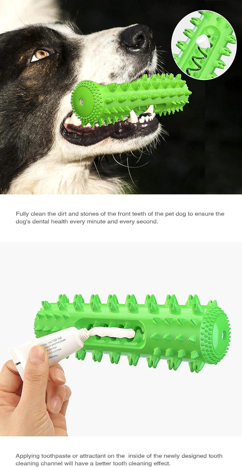FXGJDeng Dog Chew Toys for Aggressive Chewers, Dog Toothbrush Care Cleaning Stick, Puppy Toothing Chew Toy for Small