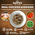 13.2 oz (12 Pack) Dave's Pet Food Stewlicious Grain Free Wet Dog Food (Chicken & Vegetable in Gravy), Made in USA
