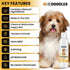 Puppy Shampoo & Conditioner, Made in USA, Tear Free, Best Shampoo for Puppies with Sensitive Skin, Mango, 8oz