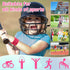 Lounsweer Wrist Sweatbands Bulk for Kids Teams Sweat Bands Sports Fan Wristbands Wristband Athletic Sports Kids