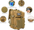 WOLT Tactical 45L Military Backpack for Men, Large 3 Day Assault Pack, Rucking Backpack for Hiking Survival (Khaki)