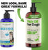 Wild Caught Fish Oil for Dogs - 16oz - Omega 3-6-9, Reduces Shedding, Supports Skin, Coat, Joints, Heart