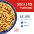 Backpacking Mountain House Chicken & Rice Pro-Pak | Freeze Dried & Camping Food | One Serving |Gluten-Free