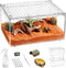 Large Reptile Terrarium Kit,Escape Proof Tarantula Enclosure,PC Starter Hermit Crab Tank,Spider Habitat
